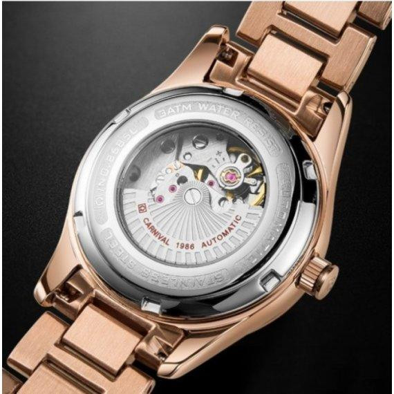 Жіночий механічний класичний годинник Carnival Maldives Вінниця - фото 11