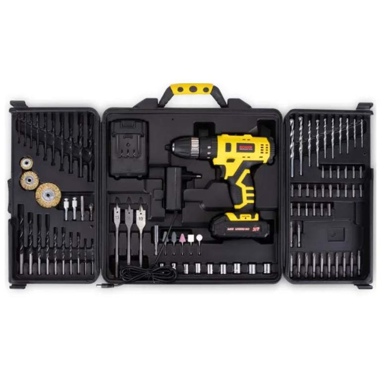 Аккумуляторная дрель-шуруповерт для сверления дерева, Компактный мощный шуруповерт HP-48 Ивано-Франковск - изображение 1