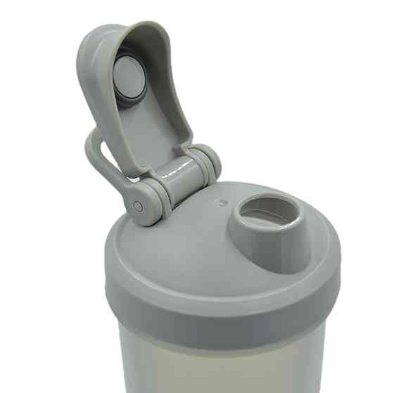 Шейкер спортивний електричний VOLTRX Merger 700 мл. Grey Кам'янське