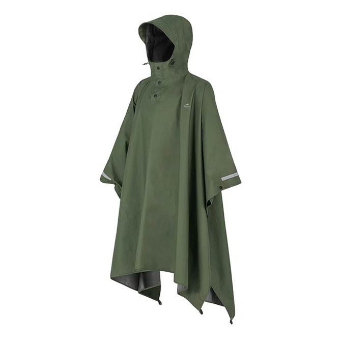 Плащ дождевик с капюшоном Naturehike NH21FS036 размер L (Зеленый) Винница - изображение 1