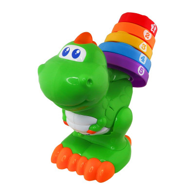 Розвиваюча іграшка Kiddi Smart двомовна – Динозаврик Барвограй (4279T-KS) Вінниця - фото 1