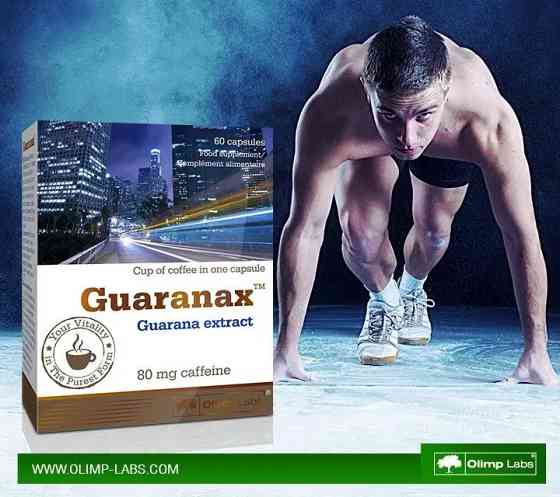 Guaranax 80mg of caffeine 60 caps Луцьк