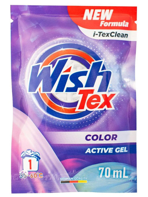Wishtex гель для прання color 70 мл (1 прання) Гостомель - фото 1