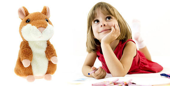 Хом'як говорить,повторюшка Woody Time Brown EL 2042 (160) Одеса - фото 4