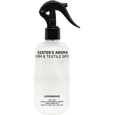 Освіжувач повітря Sister's Aroma Лемонграс Парфумований спрей для кімнати та текстилю 230 мл (4820227786008) Вінниця