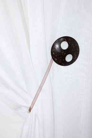 Магніти для штор і гардин (123м) Шейла набір 2 шт Коричневий (81-034) Київ