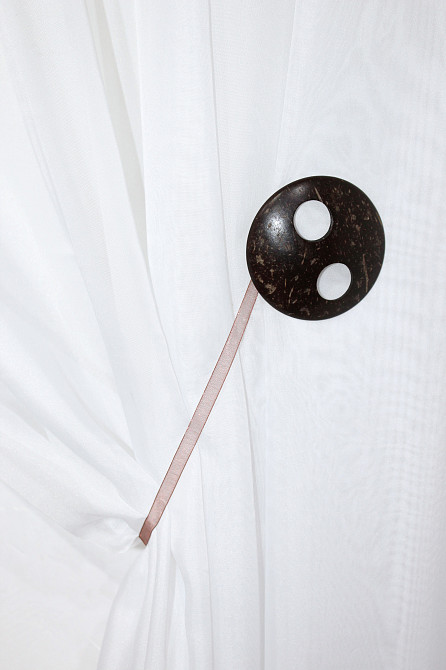 Магніти для штор і гардин (123м) Шейла набір 2 шт Коричневий (81-034) Київ - фото 2