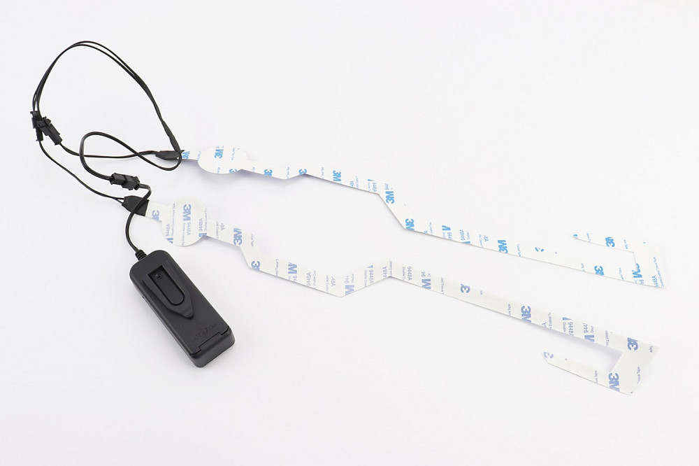 Підсвічування LED на мото шолом, 3 режими, синє (без батарейок) Киев - изображение 2