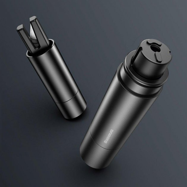 Аварійний автомобільний молоток з різцем Baseus Safety Hammer CRSFH-0G (Серій) Николаев - изображение 9