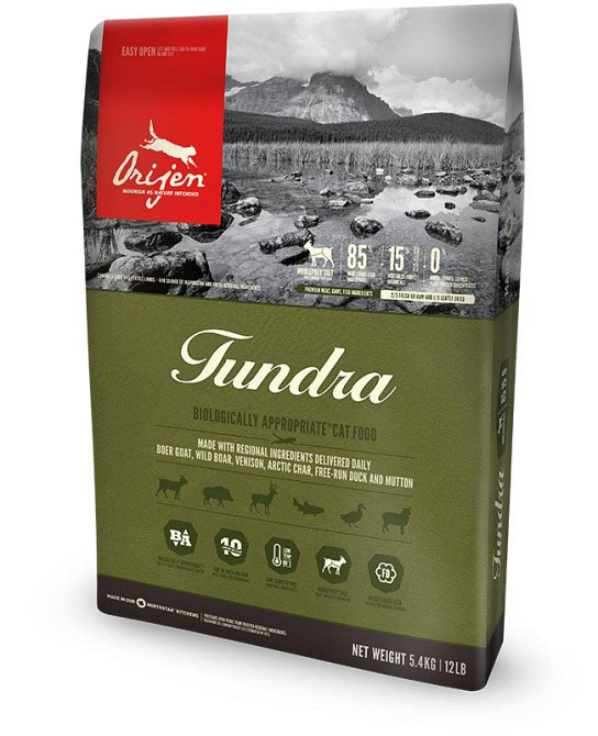 Orijen Tundra Cat (Ориджен Тундра Кет) сухой корм для котят и кошек всех пород 5.4 кг. Запорожье - изображение 5