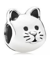 Срібна намистина Пандора  "Допитливий кіт" 791706 MasterSem Київ - фото 1