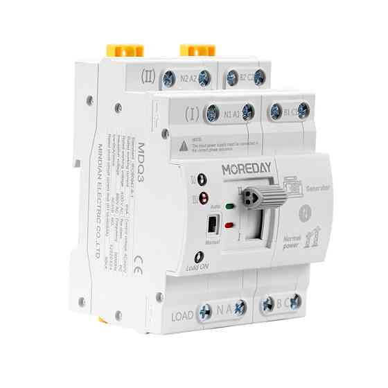 Автоматичний перемикач резерву GEYA G2R-63II для генератора Київ