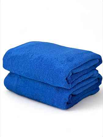 Махровое полотенце Ideal Textile 90х160 см однотонное в асорт. (56860798) Синий Черновцы
