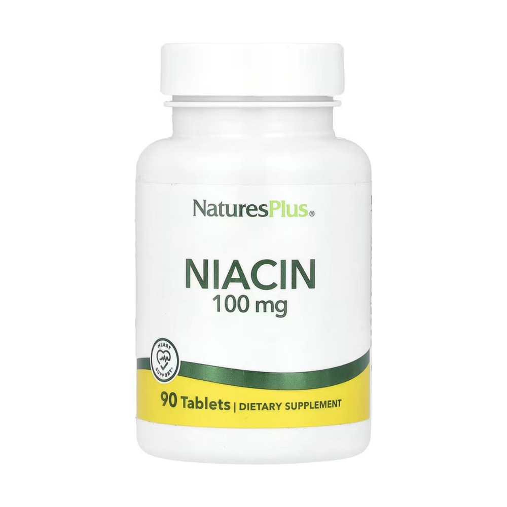 Витамны Nature's Plus Витамин В3 (ниацин) Niacin 100mg 90 таб Киев - изображение 1