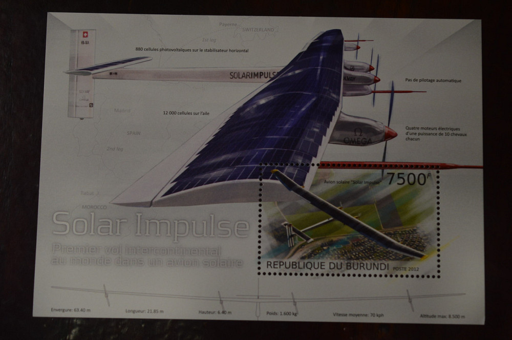 Бурунди. Марки. Блок. (А-39) Полтава - изображение 1