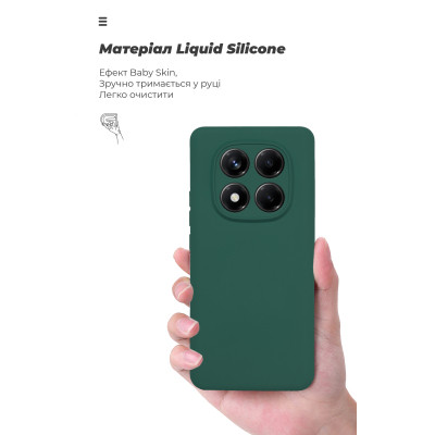 Чехол для мобильного телефона Armorstandart ICON Xiaomi Redmi Note 14 Pro 4G Dark Green (ARM86878) Винница - изображение 7