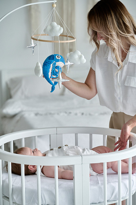 Музичний мобіль WoollyFox «Мамина радість» з 35 мелодіями Київ - фото 4