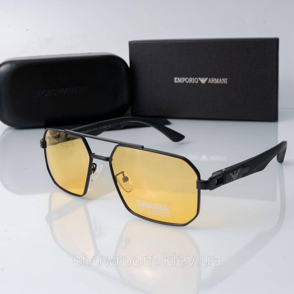 Чоловічі брендові антифари з полярністю Armani (2044) Київ - фото 1