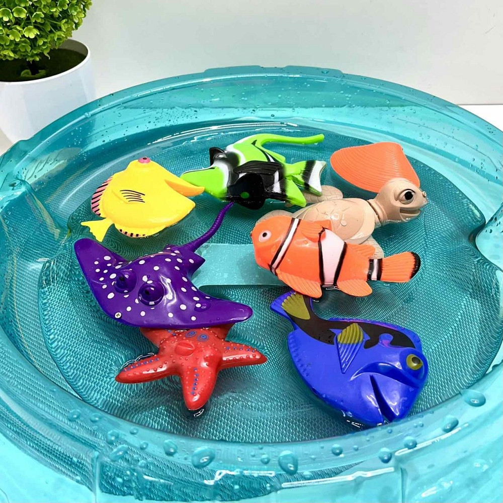 Магнітна гра рибалка вудка 2 штуки 8 морських мешканців (M 0045 U/R/13582) Чернигов - изображение 10