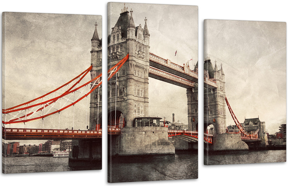 Модульна картина Лондон Міст Art-99_3 Київ - фото 1