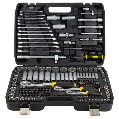 Набір інструментів Sigma насадок торцевих та біт 1/4&quot;, 3/8&quot;, 1/2&quot; 216шт CrV (6003841) Вінниця - фото 2