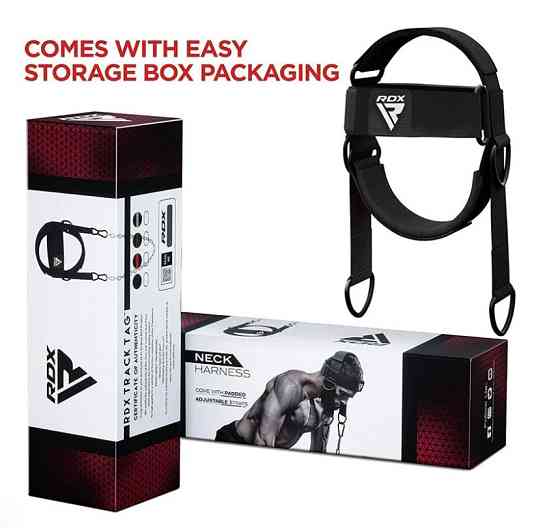 Тренажер для шиї RDX H2 Black Каменское