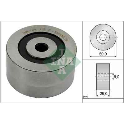 Ролик натягувача ременя INA 532 0143 10 Вінниця