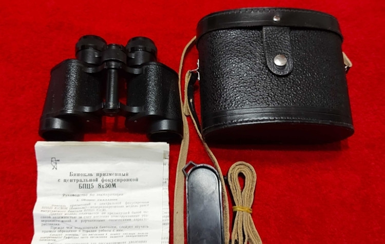 БІнокль БПЦ5 8х30 М.ПолЬовий.КОМЗ-1991р.Made in USSR!.ЯК.Новий. Харків - фото 8