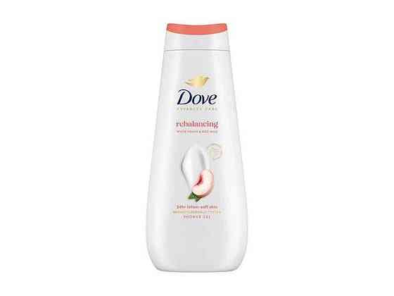 Гель для душа 400мл Белый персик и рисовое молочко ТМ DOVE Киев