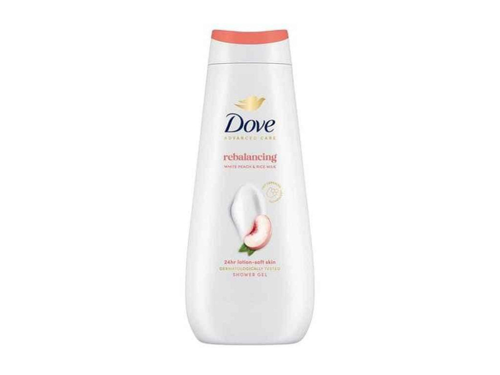 Гель для душу 400мл Білий персик та рисове молочко ТМ DOVE Київ - фото 1
