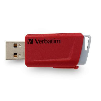 USB флеш накопичувач Verbatim 2x32GB Store 'n' Click Red/Blue USB 3.2 (49308) Вінниця - фото 6