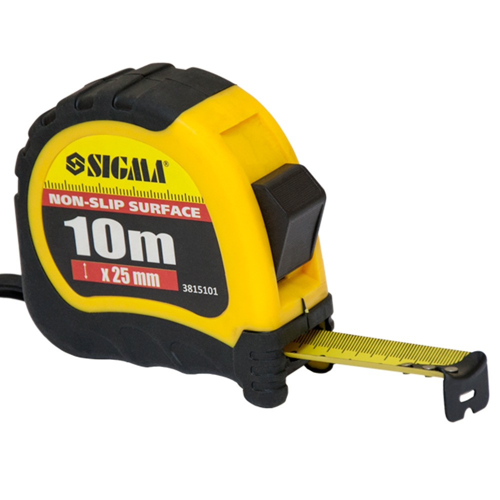 Sigma Рулетка Shiftlock 10м×25мм SIGMA (3815101) Коломыя - изображение 1