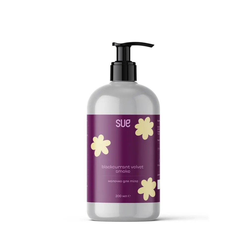 Молочко для тела Blackcurrant Velvet Smoke Sue 200 мл Киев - изображение 1