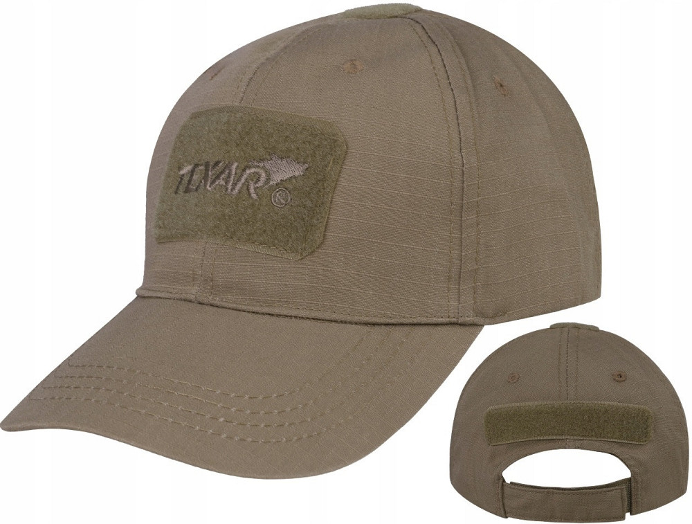 Тактична Бейсболка з 3 липучками Texar "Rip-Stop" (04-TAKT-HE-COYOTE) Coyote Нововолинськ - фото 1