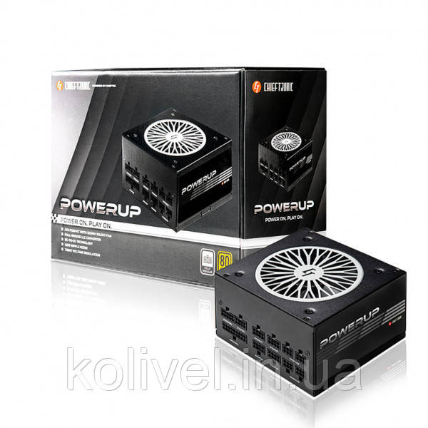БЖ 550W Chieftec Chieftronic PowerUp GPX-550FC 120 mm, 80+ GOLD, Modular,Retail Box (GPX-550FC) Киев - изображение 7