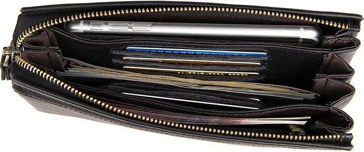 Мужской клатч Черный (Vintage) Киев - изображение 13