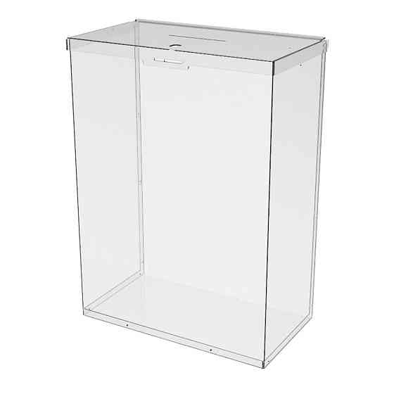 Ящик EKOSTAR с замком для пожертвований и сбора денег 360x200x500. Объем 36 литров Киев