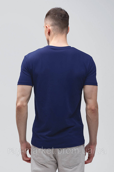 Футболка базова Ray Premium Fit чоловіча темно-синя (U0102-Navy Blue) M Київ - фото 13