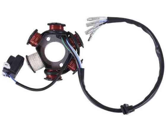 Якорь генератора на бензиновый двигатель мопеда Альфа, 6 катушек Мукачево