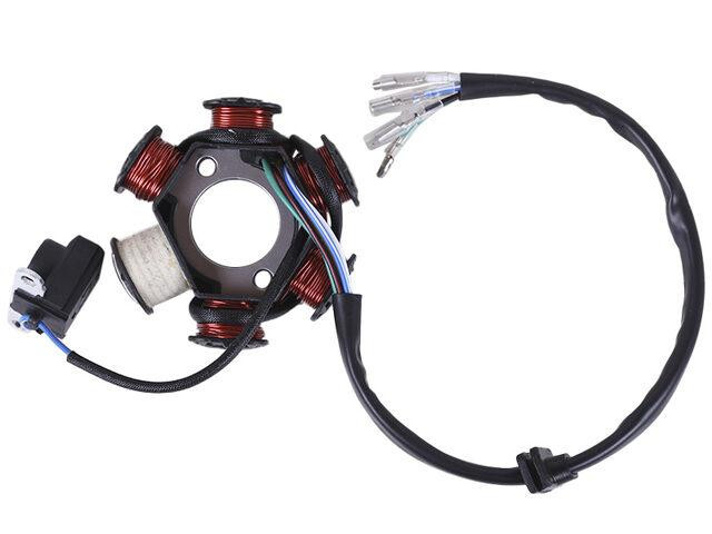 Якорь генератора на бензиновый двигатель мопеда Альфа, 6 катушек Мукачево - изображение 2