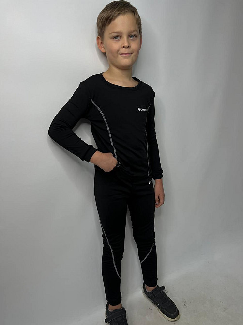 Дитяча термобілизна Чорне р 128 Харків - фото 2