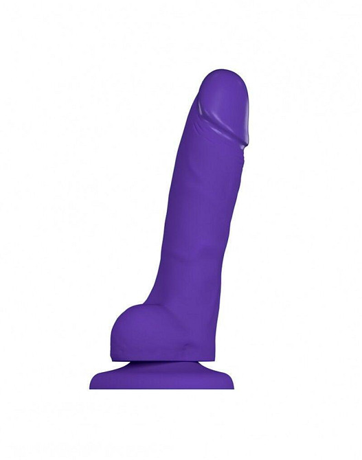 Реалистичный фаллоимитатор Strap-On-Me SOFT REALISTIC DILDO Violet - Size S Sex Aura Киев - изображение 2