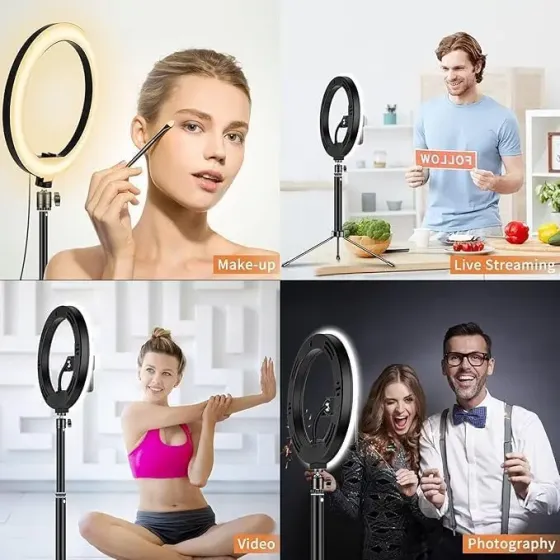 Кольцевая лампа 32см LED для профессиональной съемки Коломыя