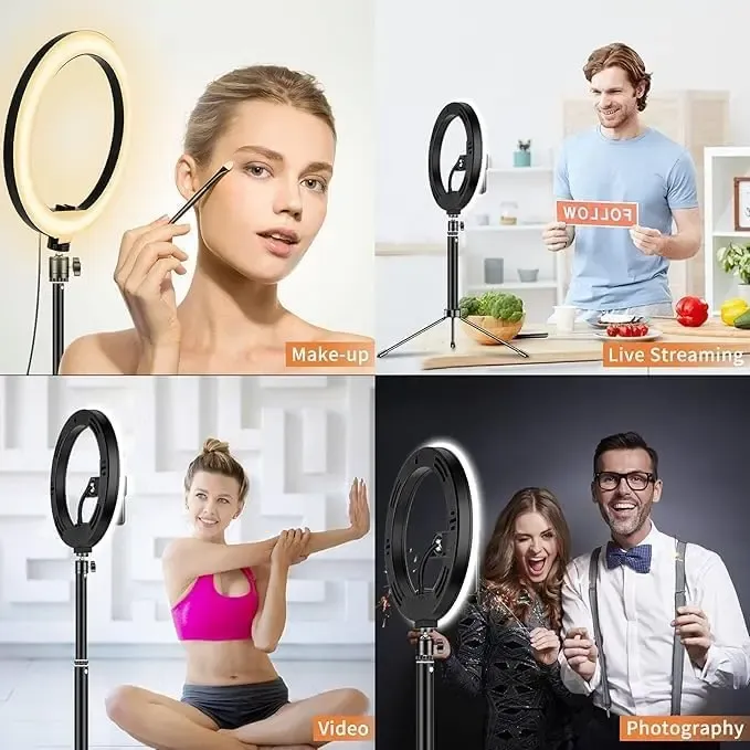 Кольцевая лампа 32см LED для профессиональной съемки Коломыя - изображение 2