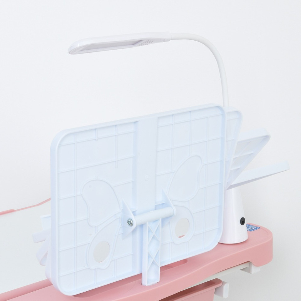 Детская Парта M 5068-8-2 со стулом, розовый, подставка для книги Винница - изображение 7