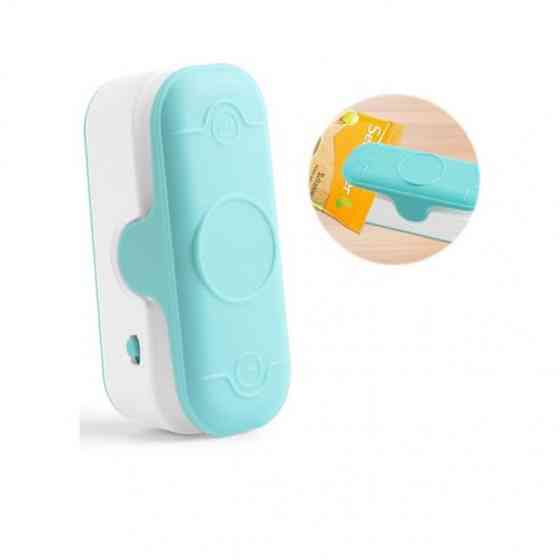 Портативный запайщик пакетов 2в1 удобный для сохранения свежести продуктов дома и на кухне Одесса