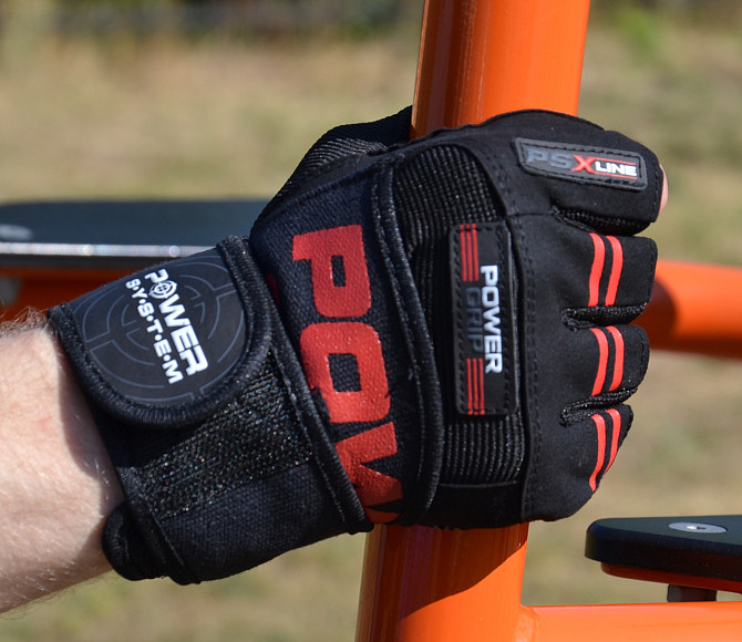 Рукавички для фітнесу Power System PS-2800 Power Grip Red M Каменское - изображение 9