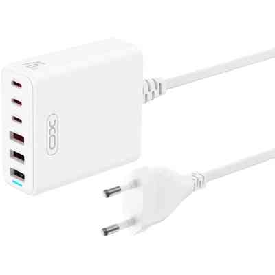 Зарядний пристрій XO L133 3xUSB-A + 3xUSB-C 75W White (L133.white) Вінниця