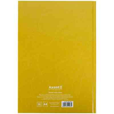 Канцелярская книга Axent Courage А4, 96 листов, клетка, желтая (8422-552-A) Винница