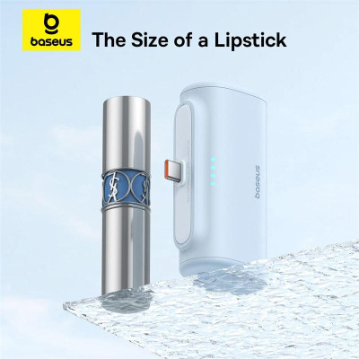 Батарея універсальна Baseus Compact 4900mAh 20W Type-C, White (PPWC05T) (P10068302212-00) Вінниця - фото 5